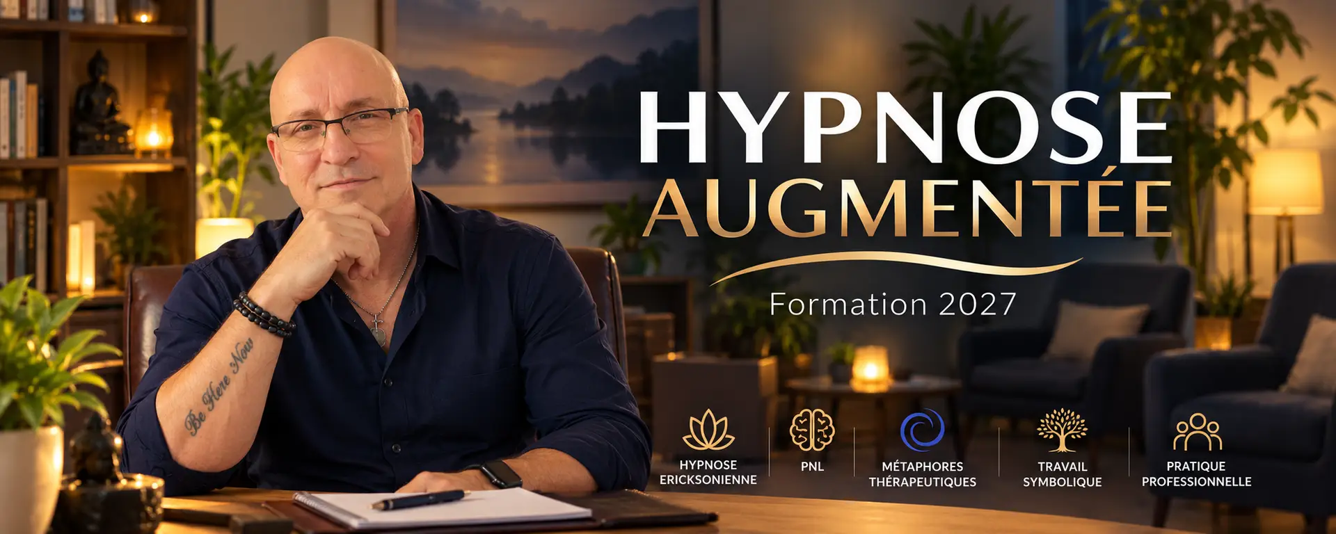Hypnose Augmentée — formation 2027 avec Yannick Mariolle à Orléans